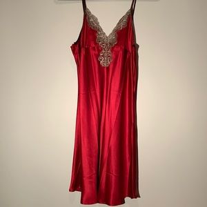Silk Chemise and Robe Set L-XL